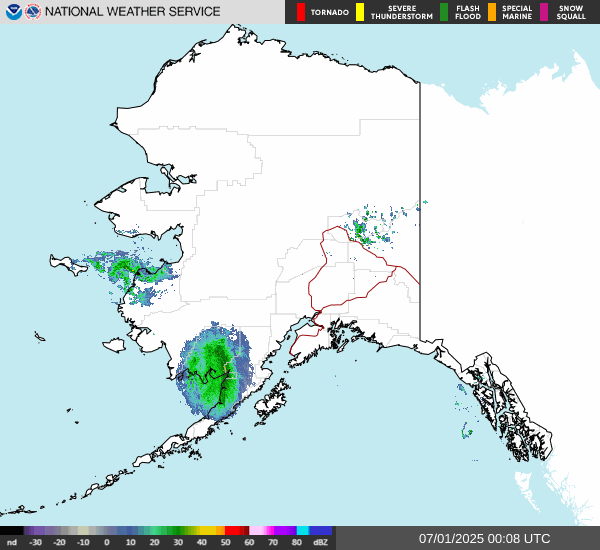 Radar Mosaic – Alaska