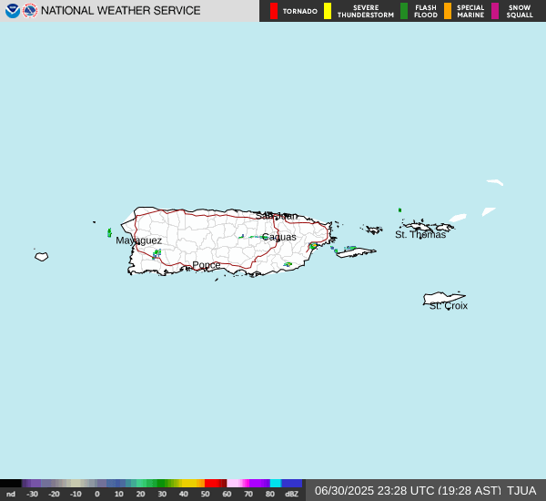 Radar Mosaic – Puerto Rico