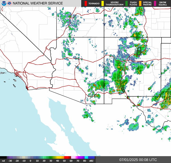 Radar Mosaic – Southern Rockies